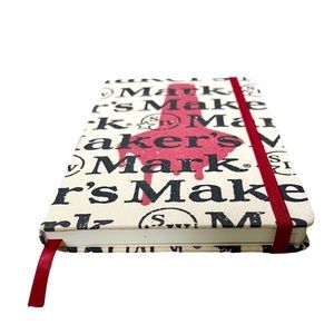 Maker’s Mark NWOT Official Lined Journal w/Elastic Closure